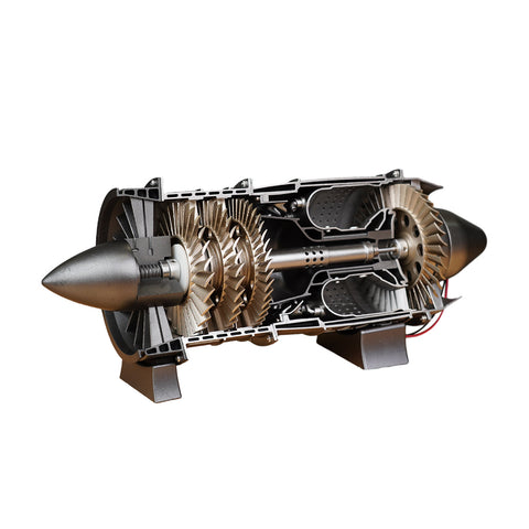 3D Printed Turbojet Engine Model Mechanical Science Desktop Ornament WP-85 (100PCS)
