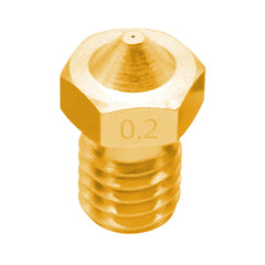 10 Pack DIY M6 Thread 1.75mm /0.2 Nozzle, 3D Printer Accessories