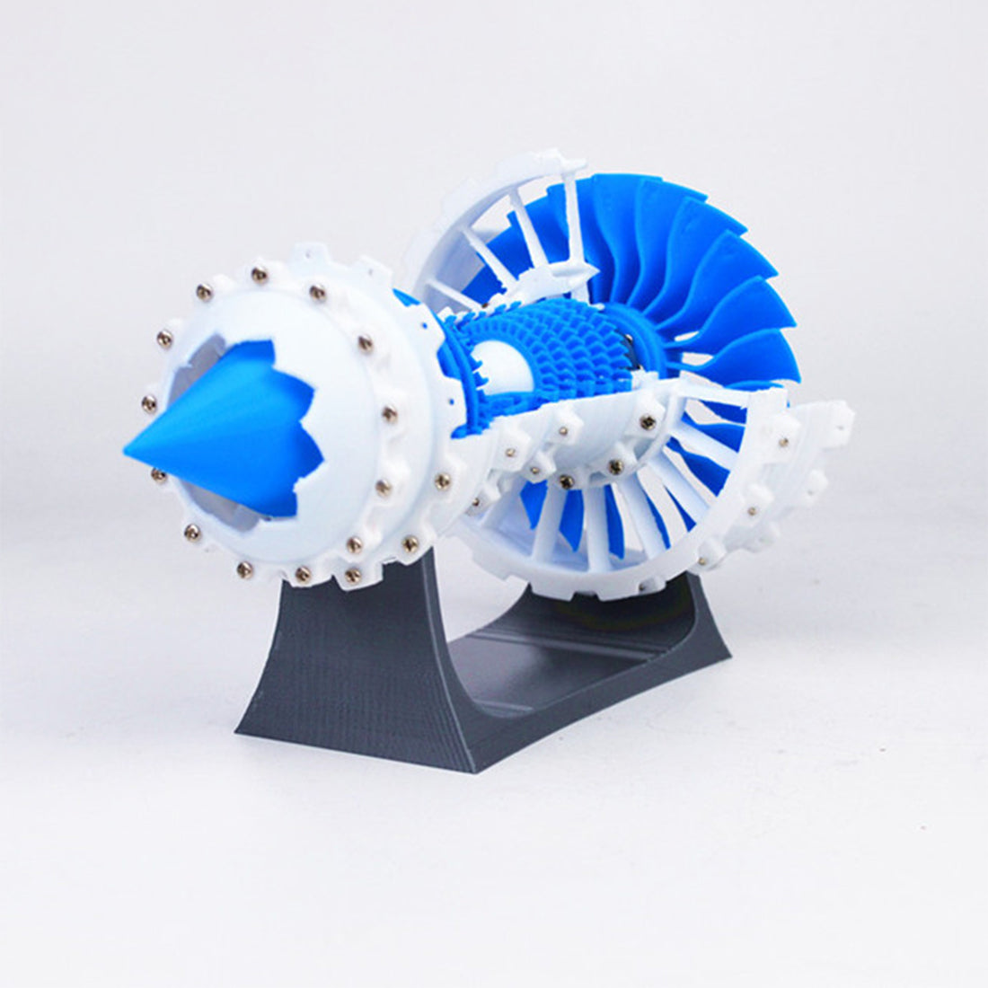 3D Printed Aero Turbofan Engine Model Static 3D Printed Aero Turbofan Engine Model Static