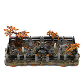 MOC-118177 Halloween Medieval Haunted Cemetery Building Blocks MOC Set