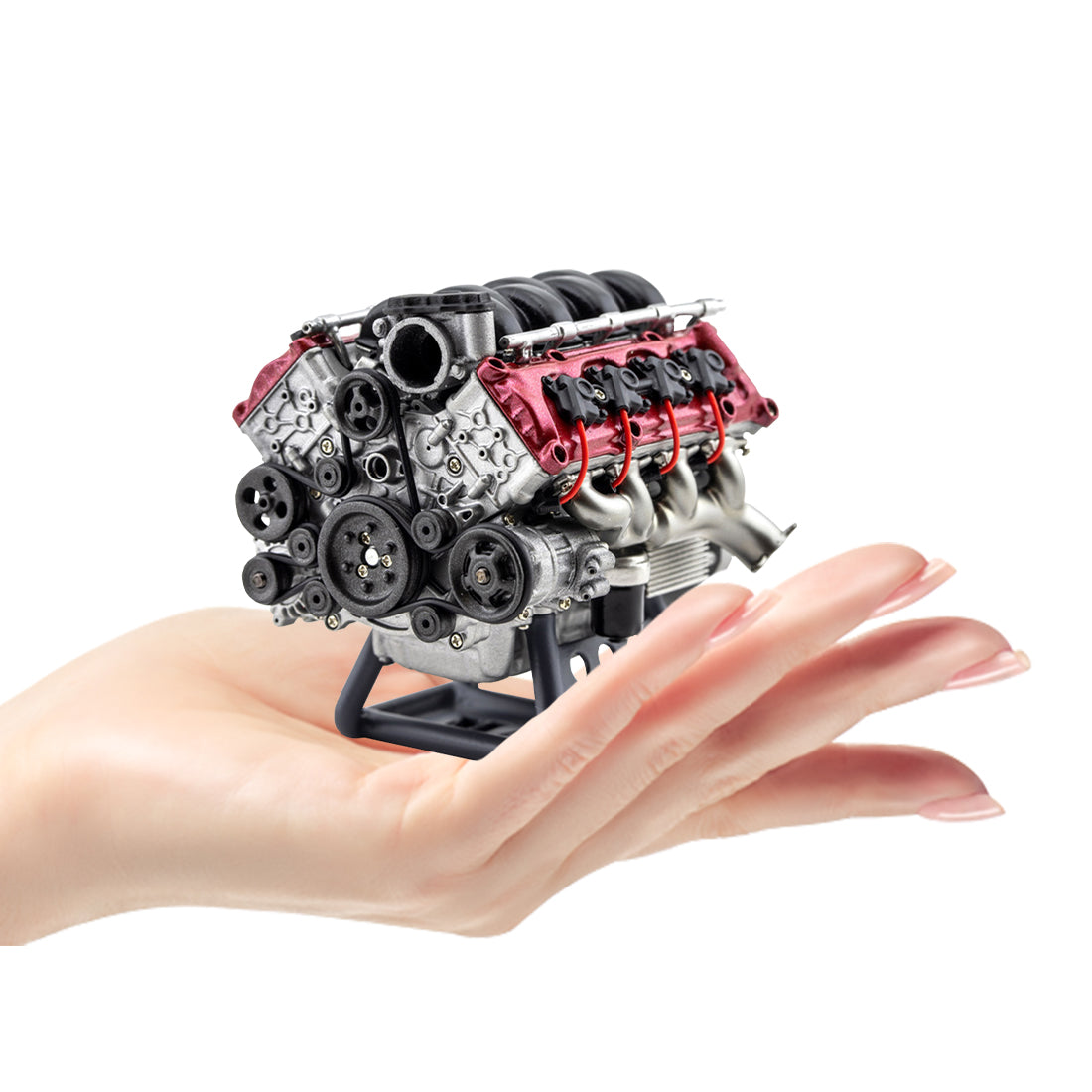 3D Printed Simulation Dynamic V8 Engine Internal Combustion Engine Model 3D Printed Simulation Dynamic V8 Engine Internal Combustion Engine Model