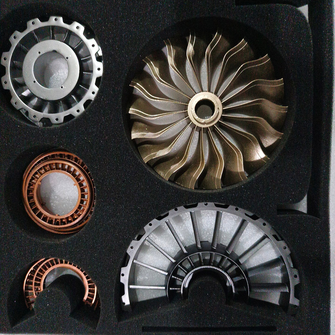 Turbofan Engine Model Kit 1/20 Scale Assembly Science Mechanical Tool Trent 900 (150+PCS) Turbofan Engine Model Kit 1/20 Scale Assembly Science Mechanical Tool Trent 900 (150+PCS)