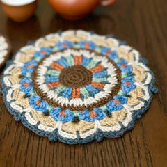 Dunhuang Flying Apsara Crochet Coaster Kit