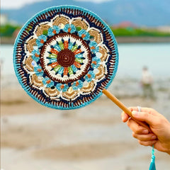 Dunhuang Flying Apsaras Crochet Fan Kit