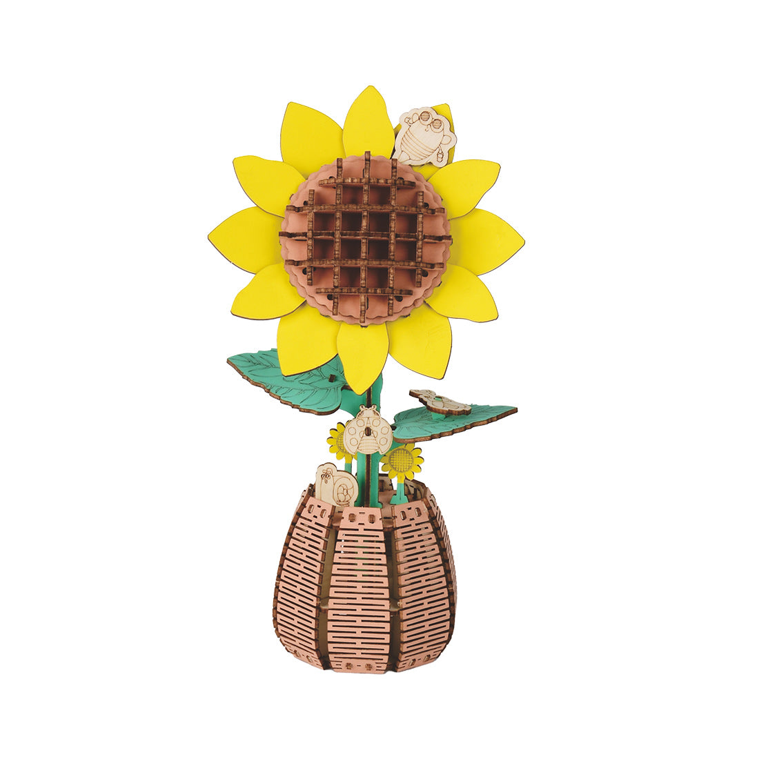 Wooden Assembled flower Model DIY 3D Diorama for Stress Relief & Toy Gift Desktop Christmas Gift Wooden Assembled flower Model DIY 3D Diorama for Stress Relief & Toy Gift Desktop Christmas Gift