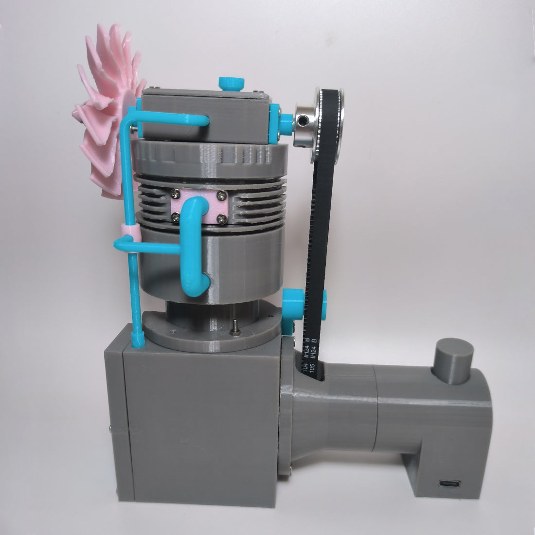 Single-cylinder Engine Cutaway Model Educational Toys Desktop Ornaments Creative Gifts 3D Printed Single-cylinder Engine Cutaway Model Educational Toys Desktop Ornaments Creative Gifts 3D Printed