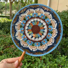 Dunhuang Flying Apsaras Crochet Fan Kit