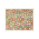 SpringField Handmade Crochet Kit for Beginners Blanket Granny Square with Step-by-Step Video Tutorial Learn How to Crochet Throw for Adults Kids, Great Gift for Crochet Lovers