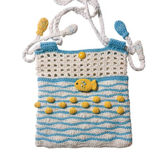 A Fish's Dream Journey' Underwater Themed Crochet Bag Kit