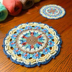 Dunhuang Flying Apsara Crochet Coaster Kit