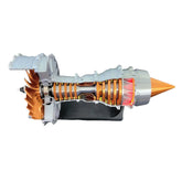 Latest TRENT 900 Turbofan Aircraft Engine Model Mini Version Simulated Functional Kit with LED Light 3D printing๏ผ50PCS+๏ผ