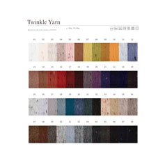 WILLIS Speckled Wool Blend Yarn for Hand Knitting Crochet, DIY Doll Making