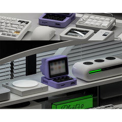 Streamdeck CT01 Retro Mini Keypad, Customizable Shortcut Keyboard, Desktop Decor