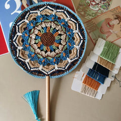 Dunhuang Flying Apsaras Crochet Fan Kit