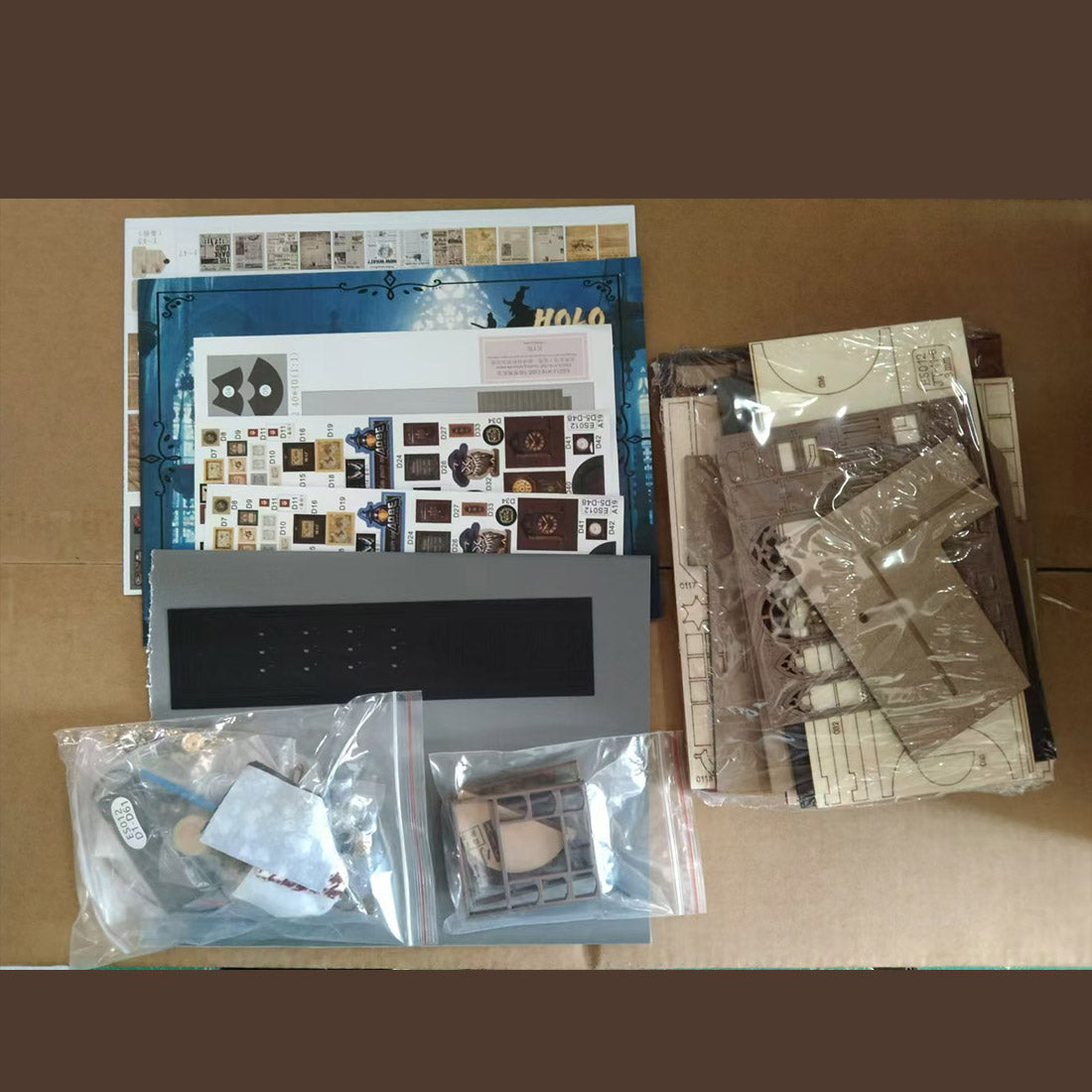 Holomo City DIY Miniature Castle Model Diorama Halloween Magic 3D Wooden Puzzle Christmas Gifts Holomo City DIY Miniature Castle Model Diorama Halloween Magic 3D Wooden Puzzle Christmas Gifts