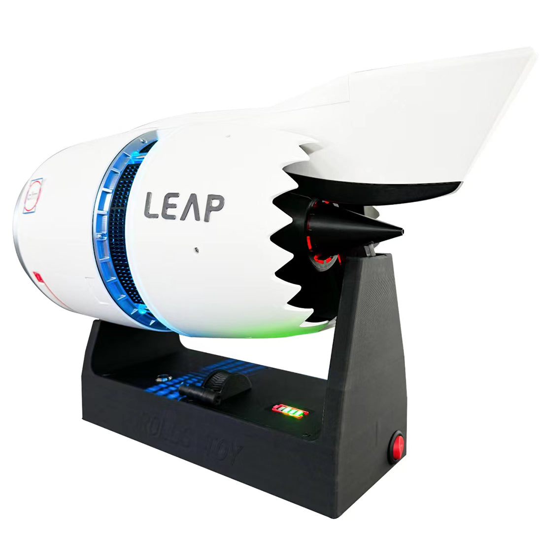Nacelle Thrust Reverser Turbofan Engine Model 3D Printed High-end boy technology ornaments gift with light Finished version Nacelle Thrust Reverser Turbofan Engine Model 3D Printed High-end boy technology ornaments gift with light Finished version