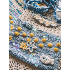 A Fish's Dream Journey' Underwater Themed Crochet Bag Kit
