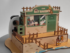 Co-Brand Wooden Assembly Game Console Stand (Les3dprinter & Gogamegeek Limited Edition)