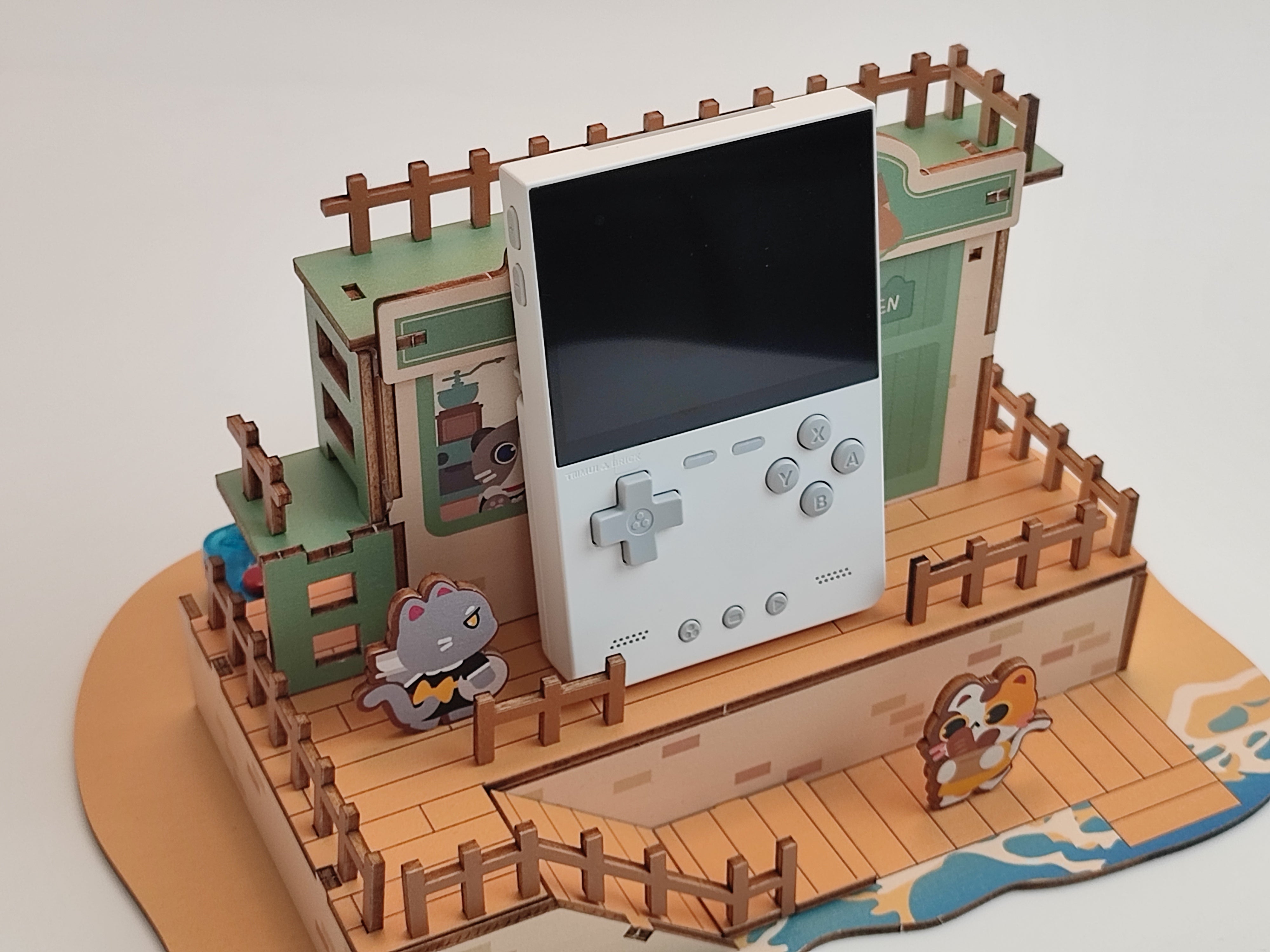 Co-Brand Wooden Assembly Game Console Stand (Les3dprinter & Gogamegeek Limited Edition) Co-Brand Wooden Assembly Game Console Stand (Les3dprinter & Gogamegeek Limited Edition)