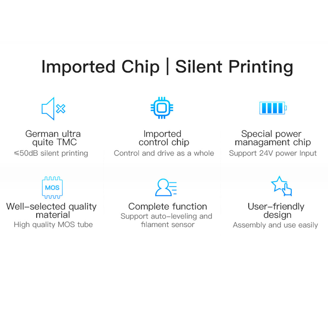 Creality CR-6 SE Silent Motherboard V1.1.0.3 (Firmware Preconfigured) Creality CR-6 SE Silent Motherboard V1.1.0.3 (Firmware Preconfigured)