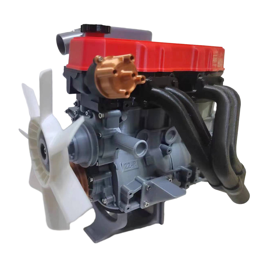 3D Printed Engine Model, MY MODEL 1/6 Scale R22 FDM Inline Four-cylind ...