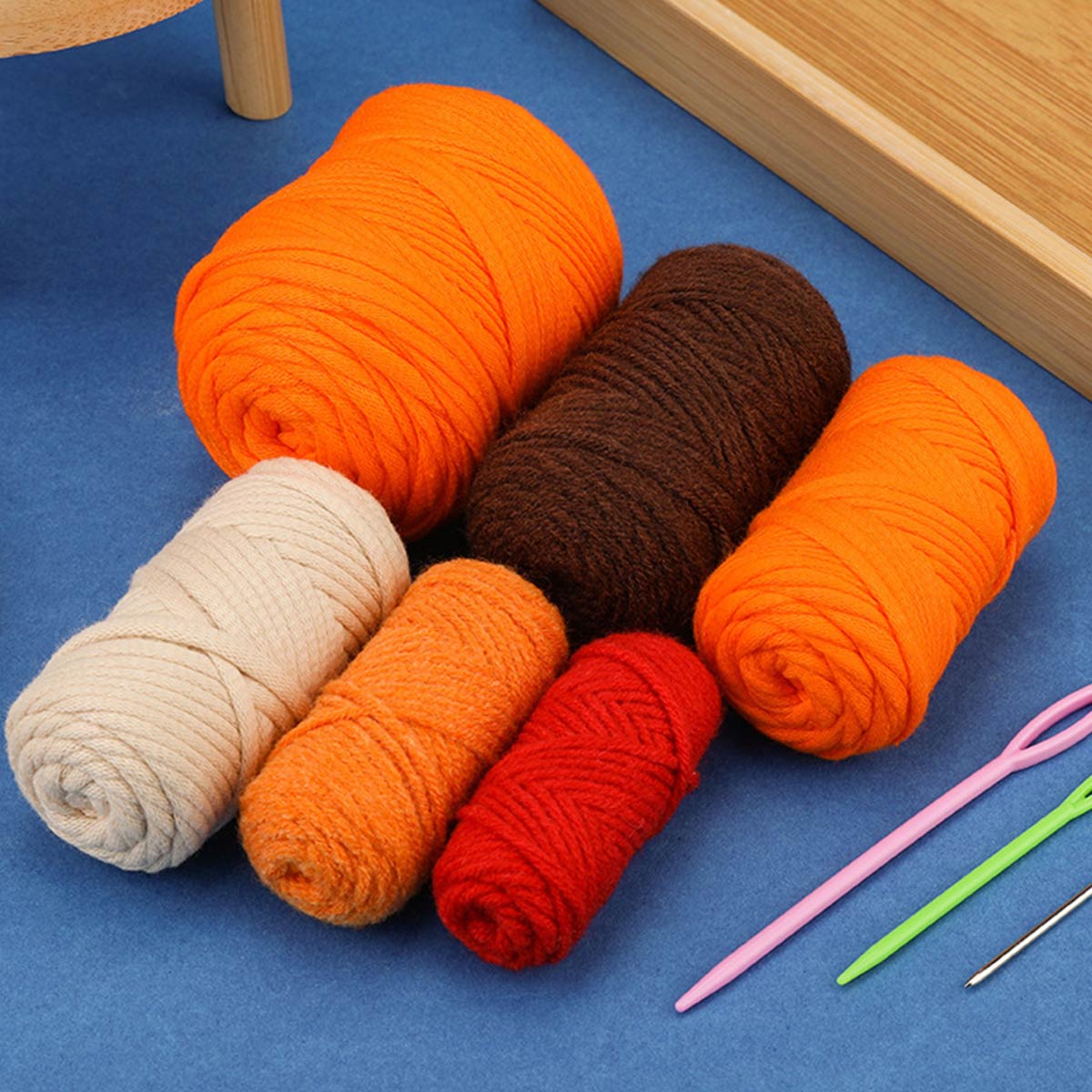 DIY Crochet Kit with English Instructions & Video Tutorial, Hand Knitting Basketball Doll