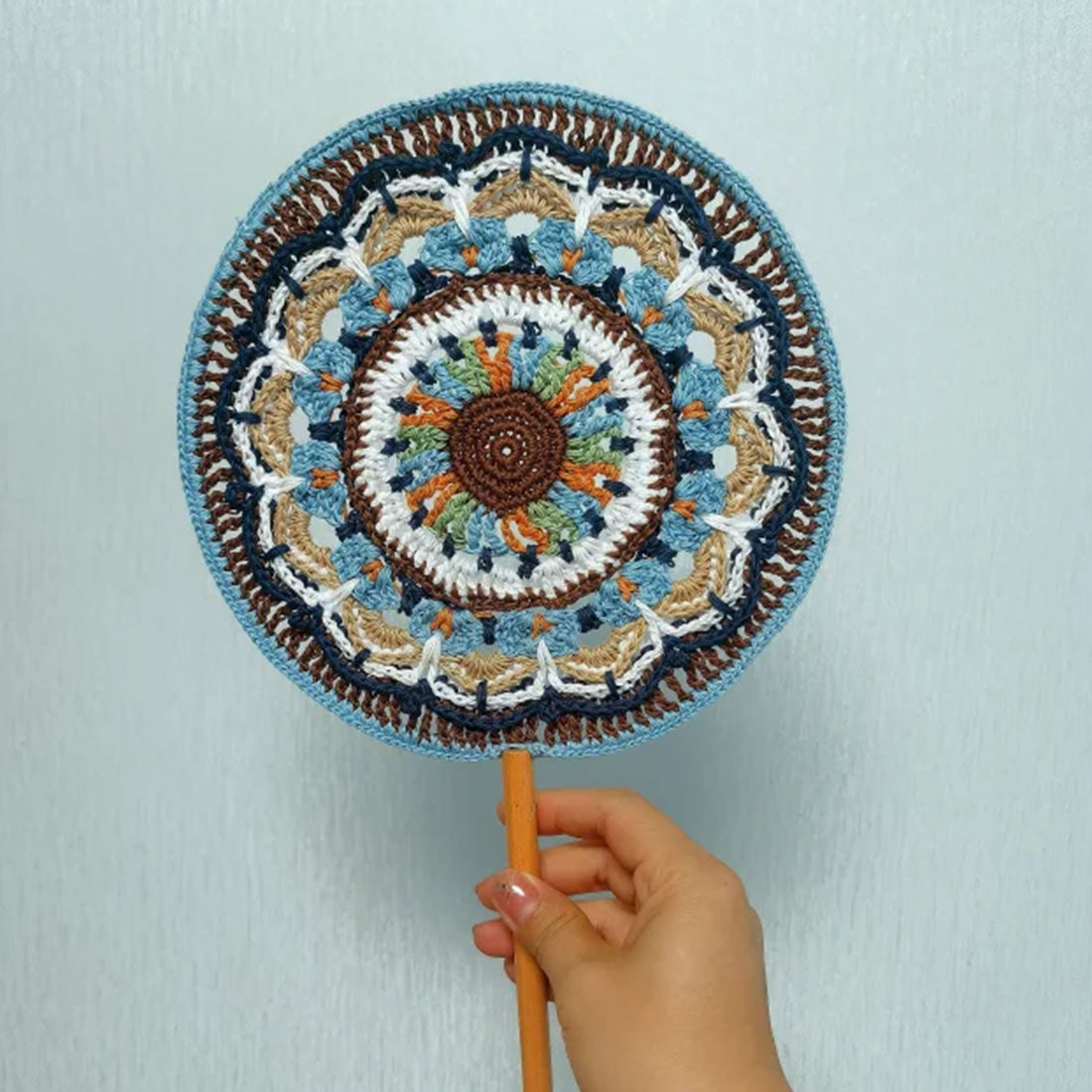 Dunhuang Flying Apsaras Crochet Fan Kit