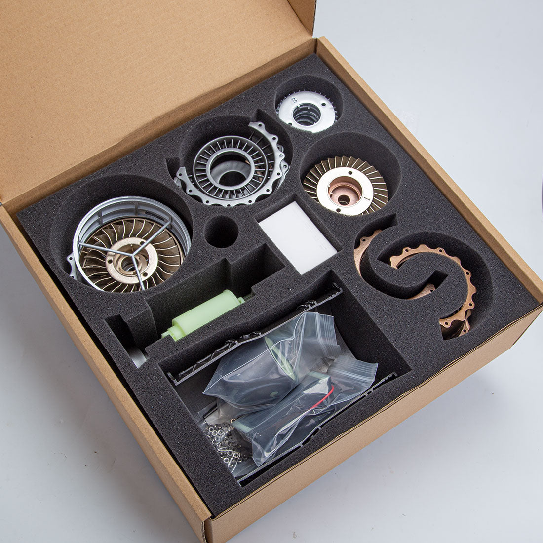 3D Printed Turbofan Frighter Engine Model Assembly Electric Model 1/20 Scale WS-15(150+ PCS)