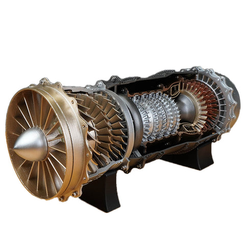 3D Printed Turbofan Frighter Engine Model Assembly Electric Model 1/20 Scale WS-15(150+ PCS)