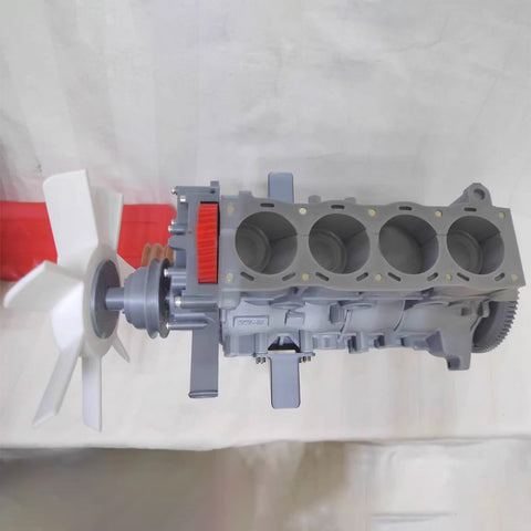 3D Printed Engine Model, MY MODEL 1/6 Scale R22 FDM Inline Four-cylinder Engine
