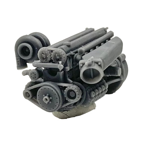 3D Printed Inline Mini Four-cylinder Engine Model Set 1/24 Scale 35PCS ...