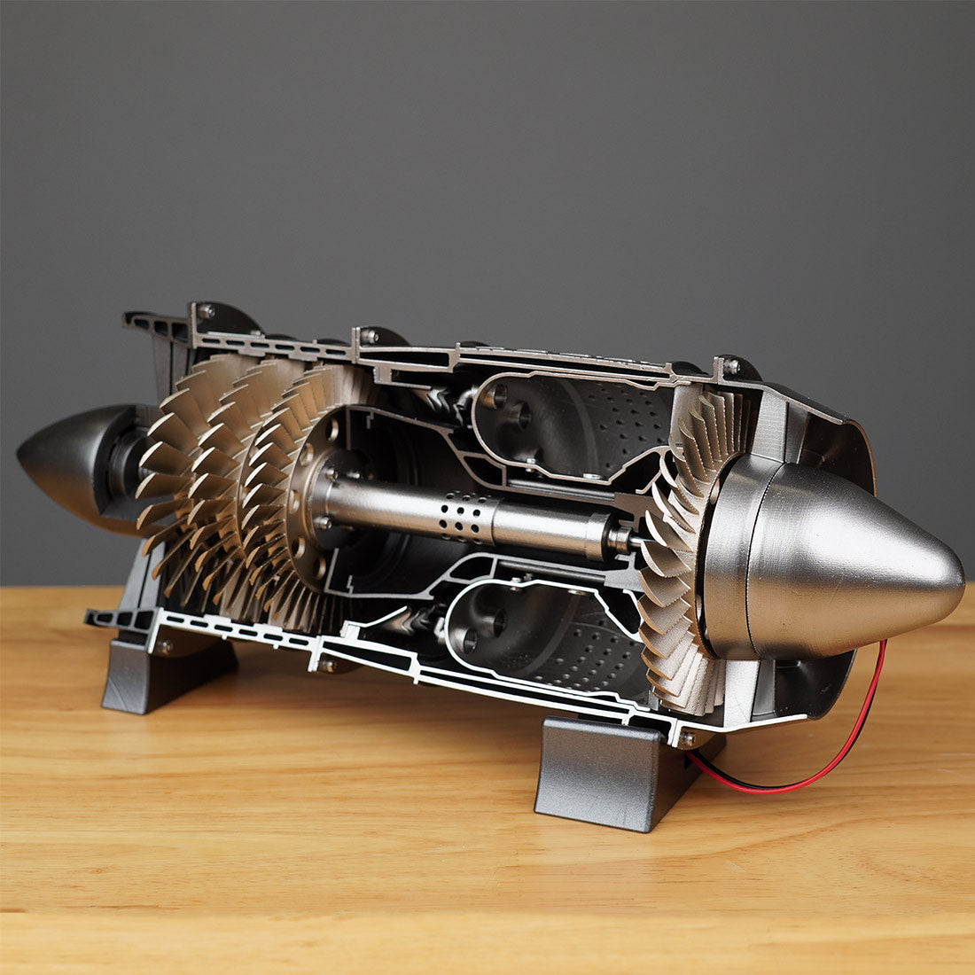 3D Printed Turbojet Engine Model Mechanical Science Desktop Ornament WP-85 (100PCS)