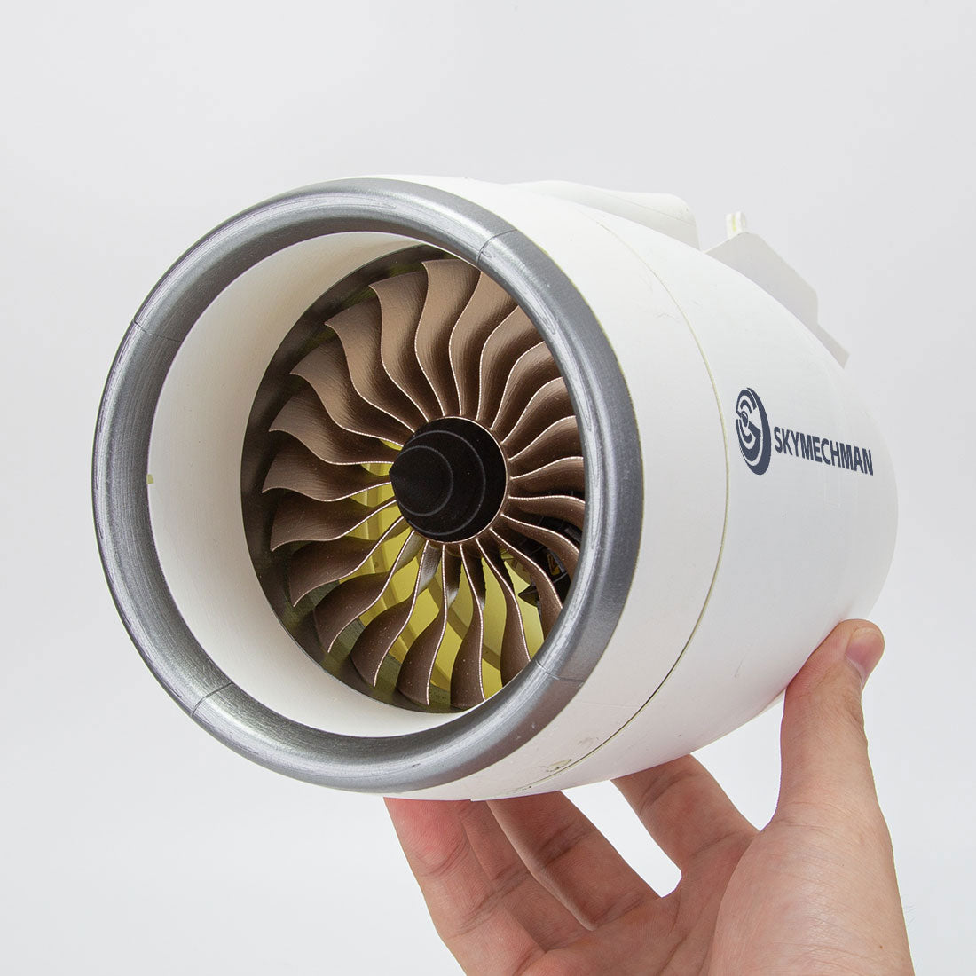 3D Printed Aircraft Turbofan Engine Assembly Model 1/30 Scale NTR-900