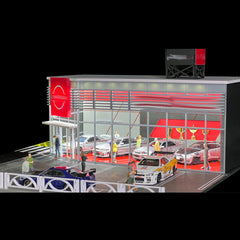 1/64 Scale NISMO Building Scene Model (Vehicles and Figures not Included)