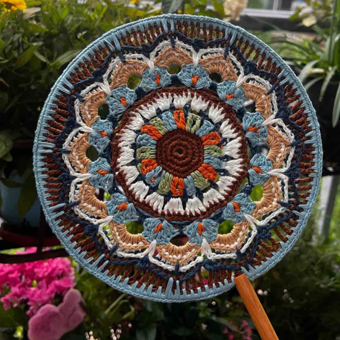 Dunhuang Flying Apsaras Crochet Fan Kit