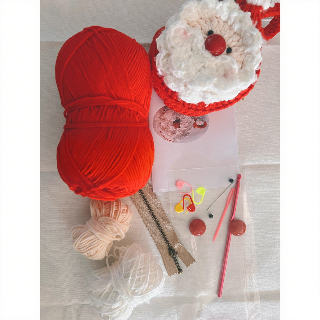 'The Scribbly Santa' DIY Christmas Crochet Kit