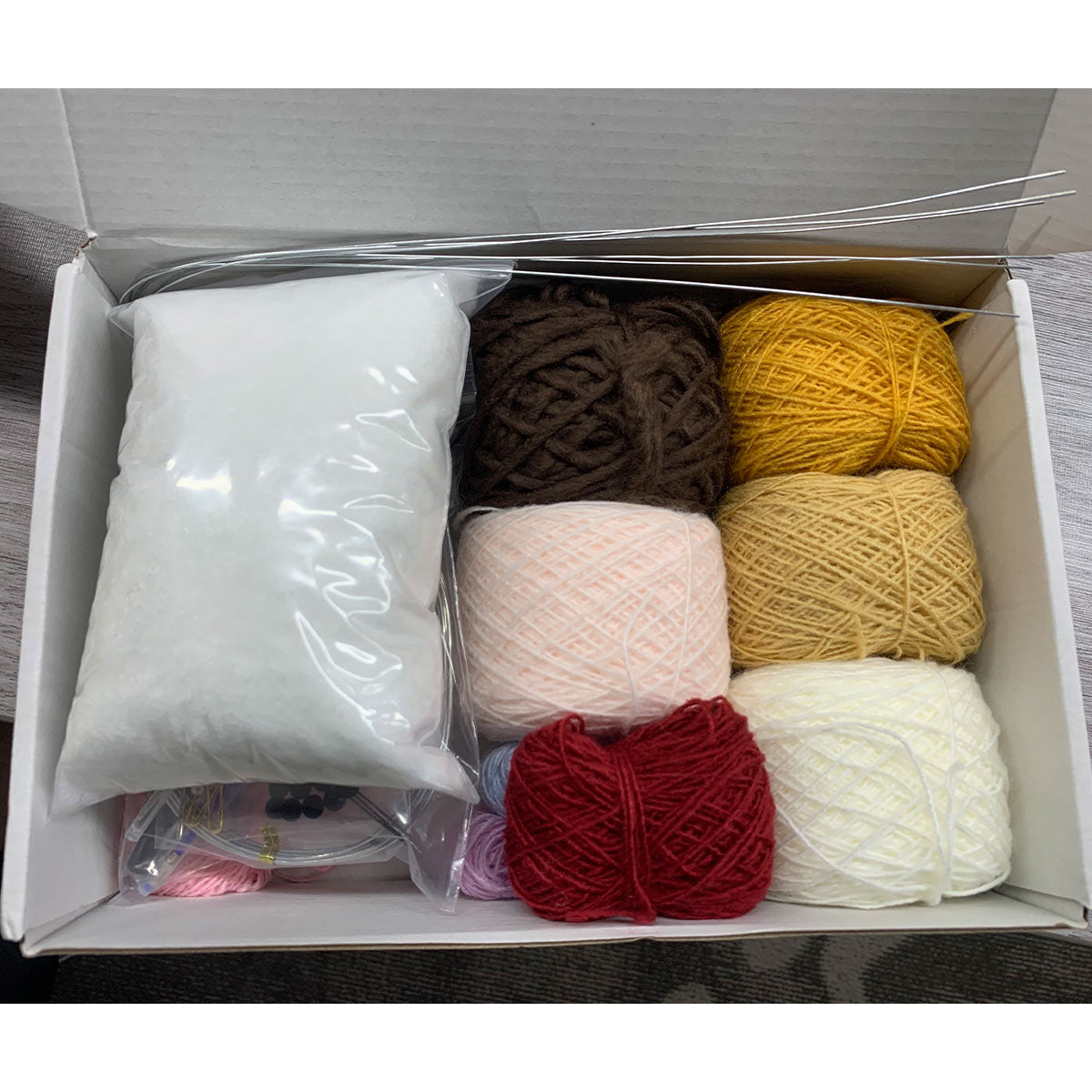 Princess-Autumn Micro Crochet DIY Kit for Beginners, Adorable Amigurumi Doll, Handmade Gift