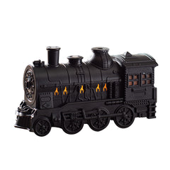 300ml Vintage Steam Train Aromatherapy Essential Oil Diffuser and Humidifier with Dual-Color LED Light