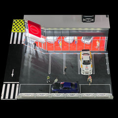 1/64 Scale NISMO Building Scene Model (Vehicles and Figures not Included)