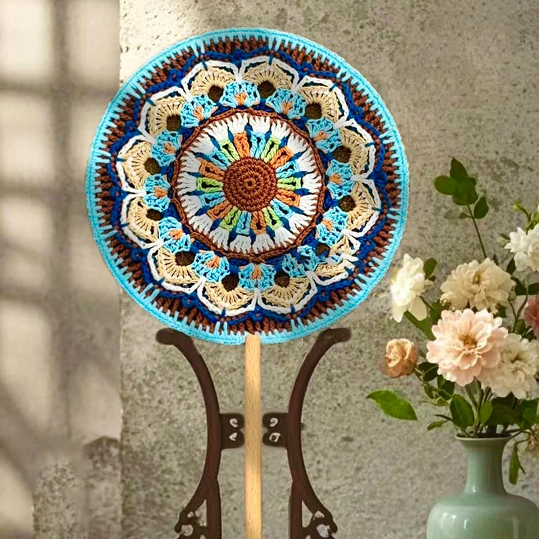 Dunhuang Flying Apsaras Crochet Fan Kit