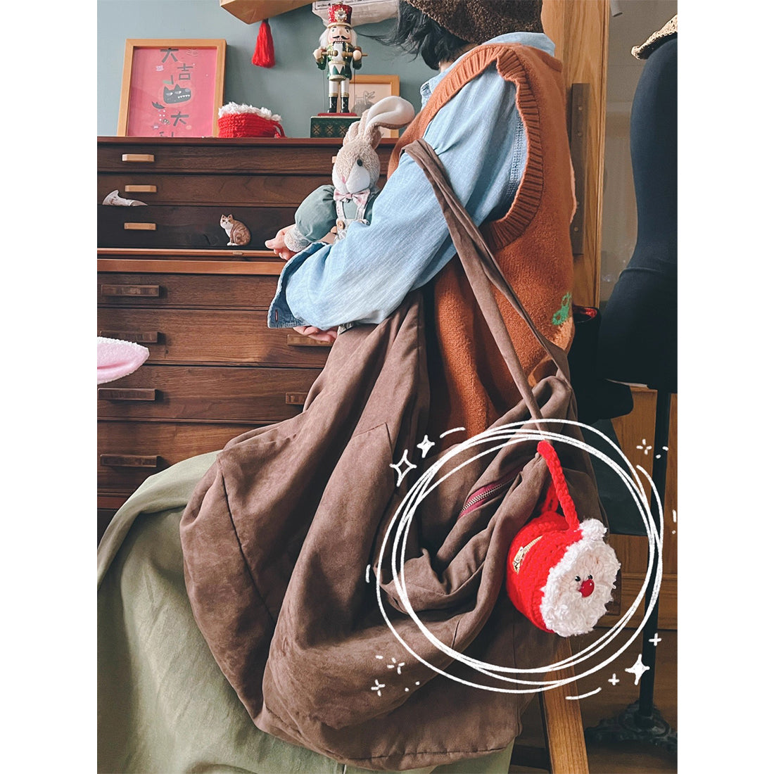 'The Scribbly Santa' DIY Christmas Crochet Kit