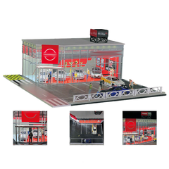 1/64 Scale NISMO Building Scene Model (Vehicles and Figures not Included)