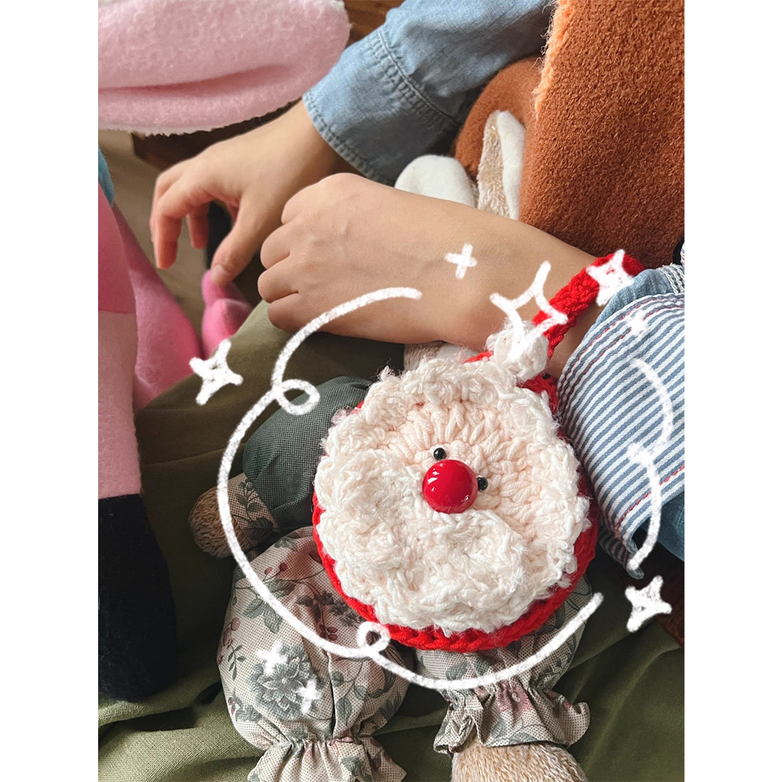 'The Scribbly Santa' DIY Christmas Crochet Kit