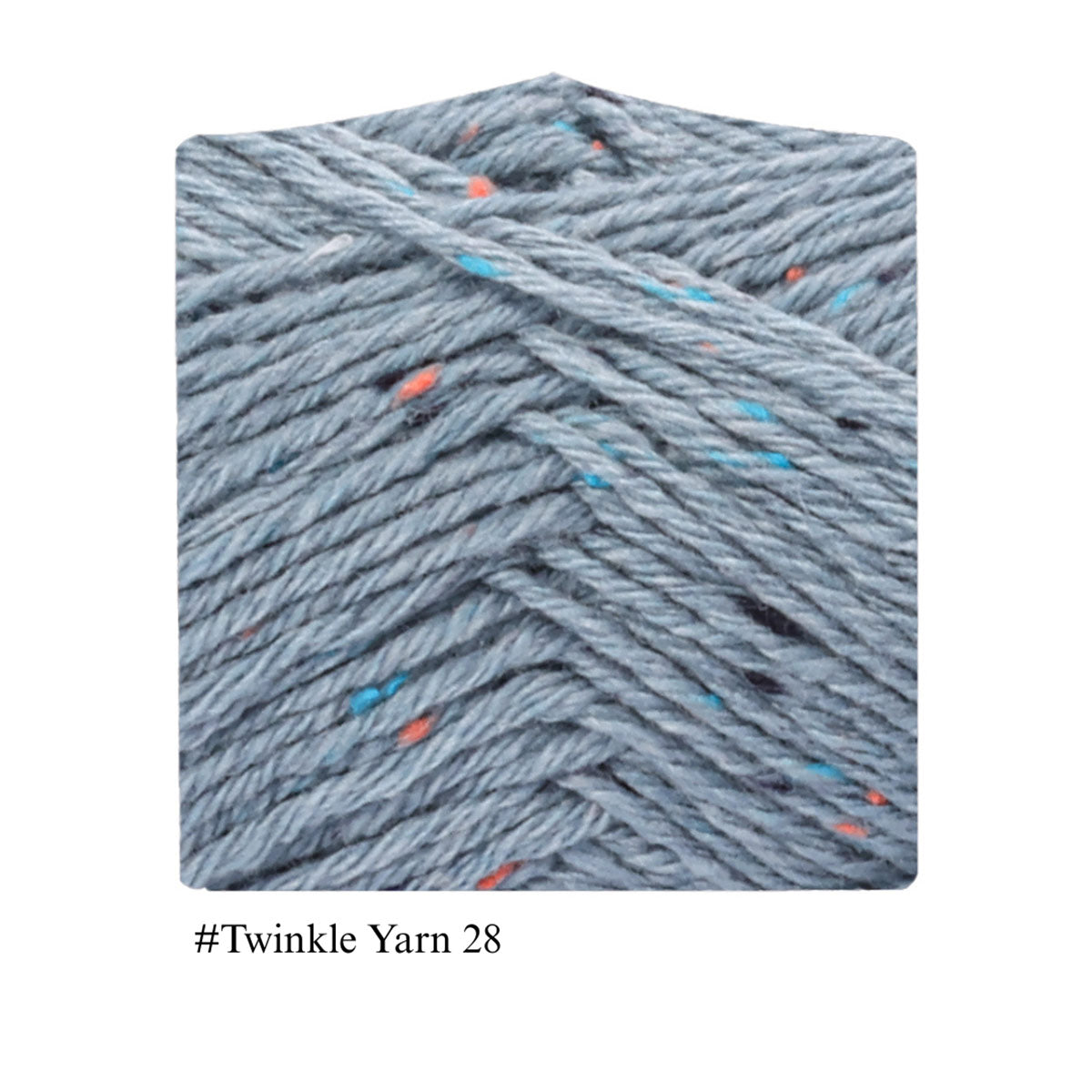 WILLIS Speckled Wool Blend Yarn for Hand Knitting Crochet, DIY Doll Making