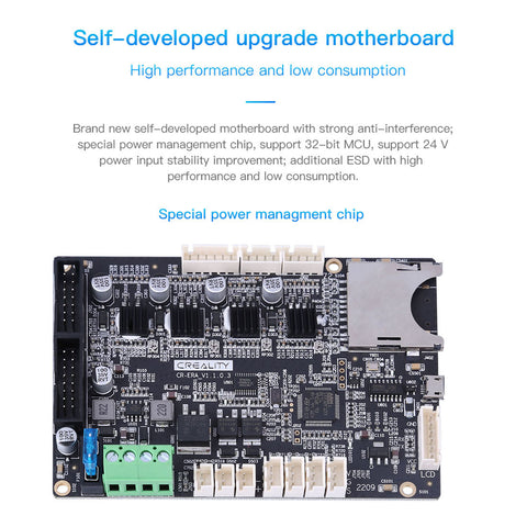 Creality CR-6 SE Silent Motherboard V1.1.0.3 (Firmware Preconfigured)