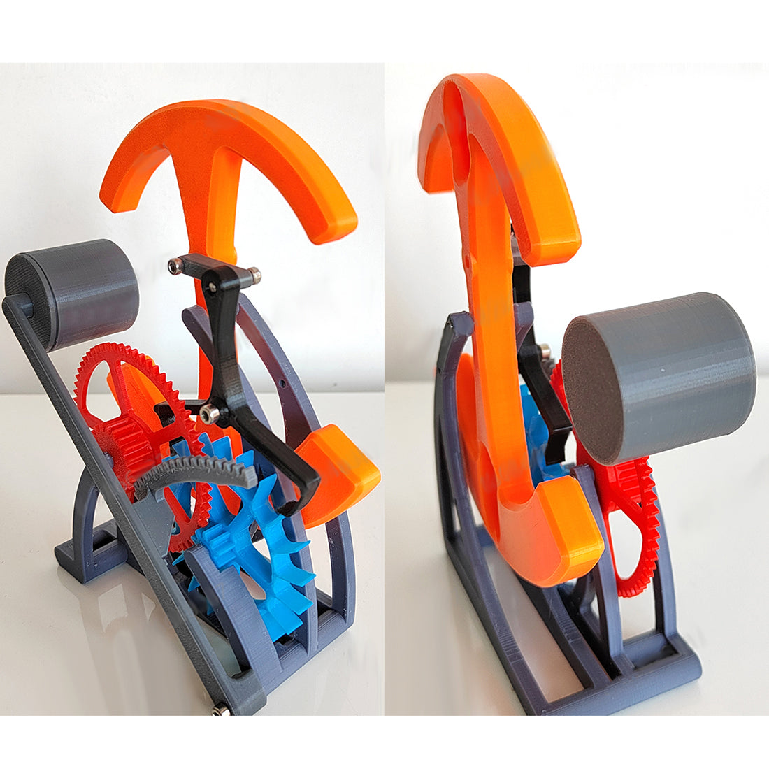 3D Printed Pendulum Ship Anchor Model, Gear Table Model DIY Assembly Model