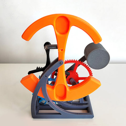 3D Printed Pendulum Ship Anchor Model, Gear Table Model DIY Assembly Model