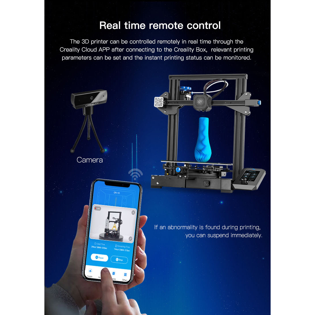 Creality Smart Kit Camera WiFi Box (Upgrade Version) – les3dprinter